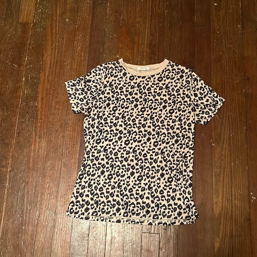 Animal print t shirt